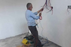 Kabel verlegen